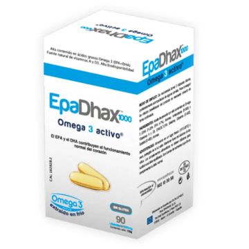 EpaDhax 1000 Omega 3 Activo 90 Caps EpaDhax 1000 Omega 3 Activo 90 Caps