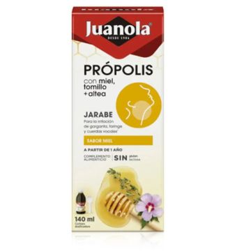 Juanola Jarabe Propolis-Miel-Tomillo 150ml Juanola Jarabe Propolis-Miel-Tomillo 150ml