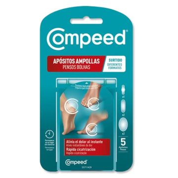 Compeed Hidrocoloide Ampollas Surtido 3 Tamaños 5Uds