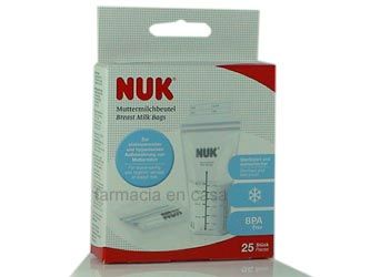 Nuk Bolsa de leche materna 25uds