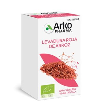 Arkocapsulas Levadura Roja de Arroz 45 Capsulas Arkocapsulas Levadura Roja de Arroz 45 Capsulas