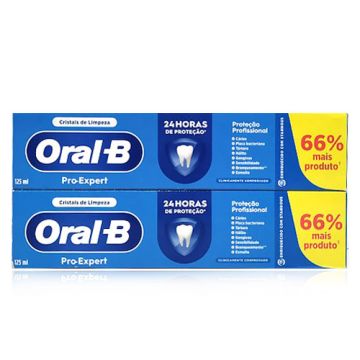 Oral-B Pro-Expert Multi Protecion Pasta Dental Duplo 2x125ml Oral-B Pro-Expert Multi Protecion Pasta Dental Duplo 2x125ml