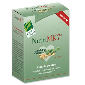 100% Natural NutriMK7 Cardio 60 Perlas