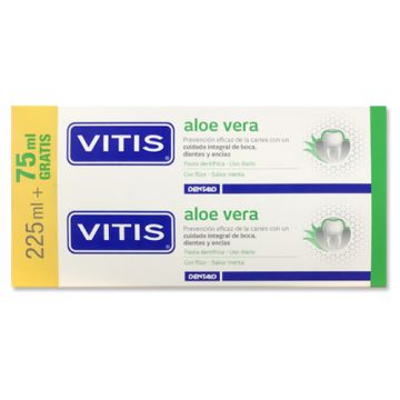 Dentaid Vitis Pasta Dental Aloe Vera Menta Duplo 2x150ml