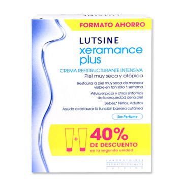 Lutsine Xeramance Plus Crema Restauradora P/Atopica Duplo 2x100ml