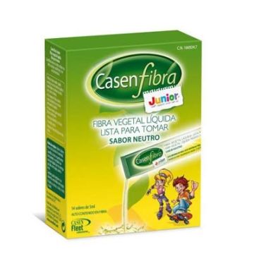 Casenfibra Junior Liquida Sabor Neutro 5ml 14 Sticks Casenfibra Junior Liquida Sabor Neutro 5ml 14 Sticks