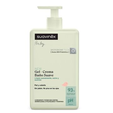 Suavinex Gel-Crema Baño Suave Sin Jabon 750ml