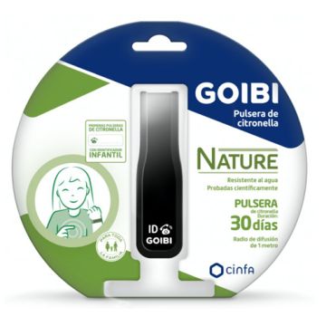 Goibi Pulsera Negra Citronella Radio Difusion Repelente Insectos