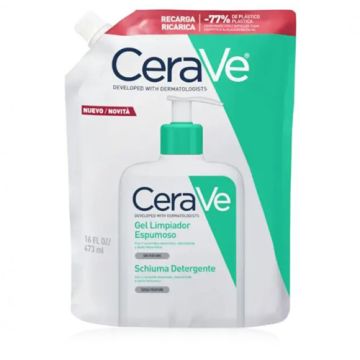 Cerave Gel Limpiador Espumoso Recarga 473ml