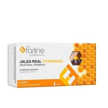 Farline Jalea Real Vitaminada Viales Bebibles 20 Uds Farline Jalea Real Vitaminada Viales Bebibles 20 Uds