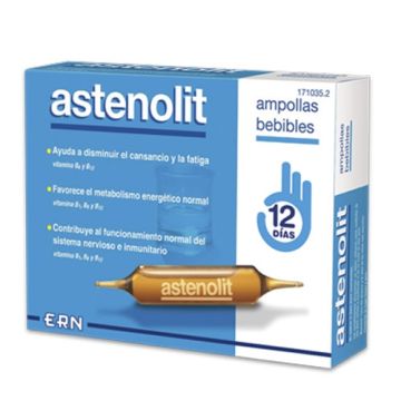 Astenolit Cansancio y Fatiga Ampollas Bebibles 12 uds