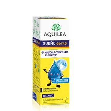 Aquilea Sueño Melatonina Gotas 20ml Aquilea Sueño Melatonina Gotas 20ml