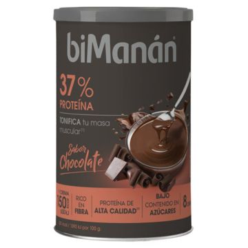 Bimanan 37% Proteina Crema Sabor Chocolate 360gr
