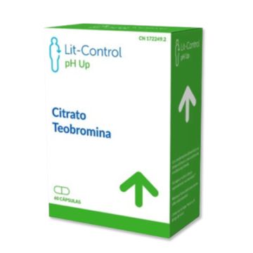 Lit Control PH Up Citrato Teobromina 60Caps