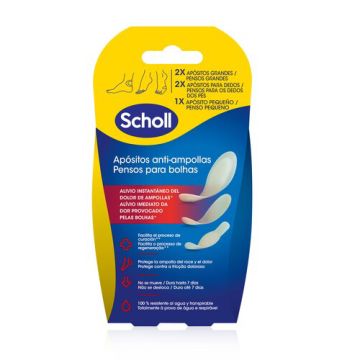 Scholl Apositos Anti-Ampollas Mixtos 5 Uds Scholl Apositos Anti-Ampollas Mixtos 5 Uds