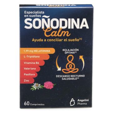 Angelini Soñodina Calm Melatonina 60Comp Angelini Soñodina Calm Melatonina 60Comp