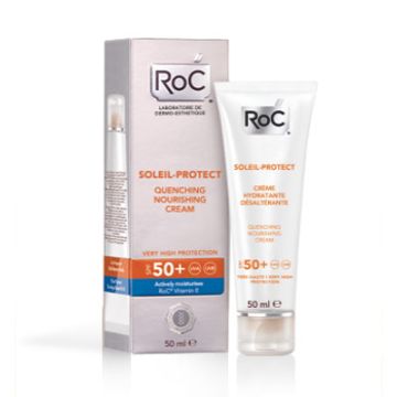 Roc Soleil-protect crema nutritiva intensa spf 50+ 50ml Roc Soleil-protect crema nutritiva intensa spf 50+ 50ml