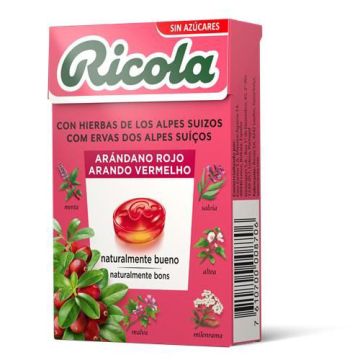 Ricola Caramelos Arandano S/Azucar 50gr