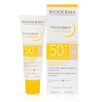 Bioderma Photoderm  Spf 50+ Aquafluido Color Tono Claro 40ml