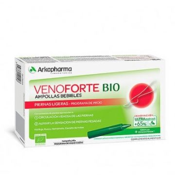 Venoforte Piernas Ligeras 10 Ampollas