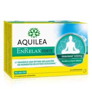 Aquilea Enrelax Forte Tranquilidad Natural 500mg 30 Comprimidos