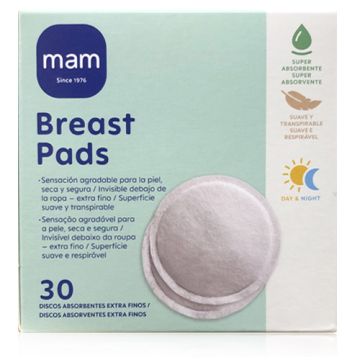 Mam Discos Absorbentes Extrafinos 30Uds