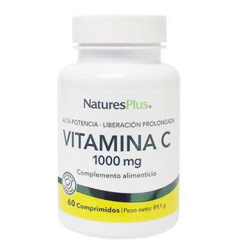 Natures Plus Vitamina C 1000mg Antioxidante 60Comp