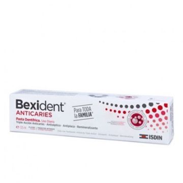Bexident Anticaries Pasta Dentifrica Triple Acción 125ml