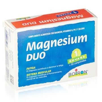 Boiron Magnesium Duo 80 Comprimidos Boiron Magnesium Duo 80 Comprimidos