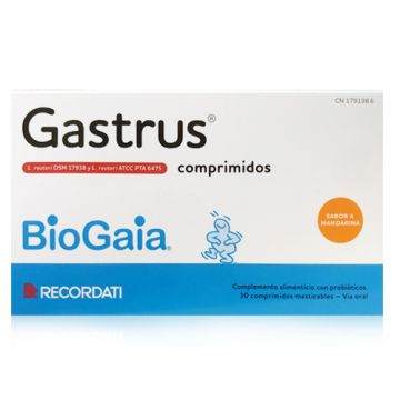 Biogaia Gastrus Lactobacillus Reuteri 30 Comprimidos Masticables Biogaia Gastrus Lactobacillus Reuteri 30 Comprimidos Masticables