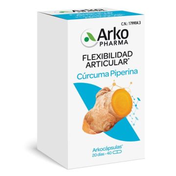 Arkocapsulas Curcuma Piperina 40 Capsulas Arkocapsulas Curcuma Piperina 40 Capsulas