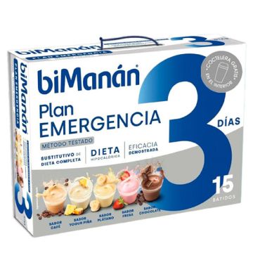Bimanan Plan Emergencia Batidos 15 Sobres