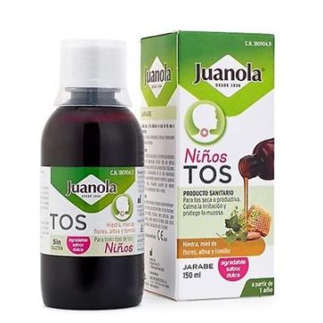 Juanola Tos Niños Jarabe Sabor Dulce 150ml Juanola Tos Niños Jarabe Sabor Dulce 150ml