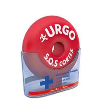 Urgo SOS Cut Banda Stop Hemorragias 3m x 2,5cm Urgo SOS Cut Banda Stop Hemorragias 3m x 2,5cm