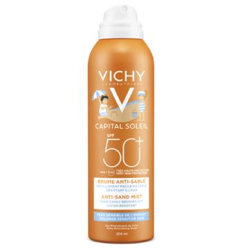 Vichy Capital Soleil Bruma Anti-Arena Infantil Spray Spf50+ 200ml