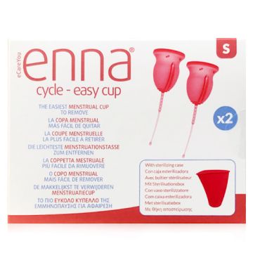 Enna Cycle Copa Menstrual Talla S 2Uds