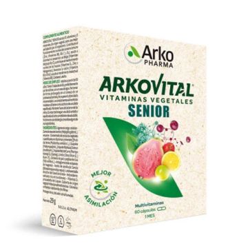Arkovital Senior Vitaminas Vegetales 60 Capsulas Arkovital Senior Vitaminas Vegetales 60 Capsulas