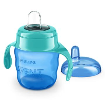 Avent Vaso con Boquilla Facil de Beber Azul 200ml 6m+