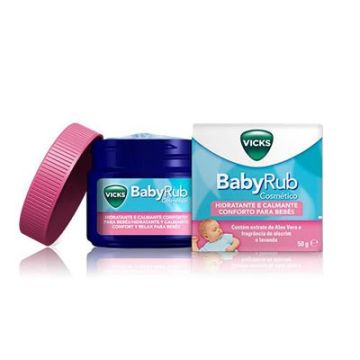Vicks Baby Rub Hidratante Calmante Confort y Relax 50gr