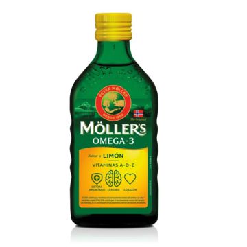 Mollers Omega-3 Sabor Limon 250ml Mollers Omega-3 Sabor Limon 250ml