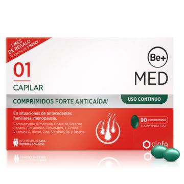 Be+ Capilar Uso Continuo Forte 90 Comprimidos Be+ Capilar Uso Continuo Forte 90 Comprimidos