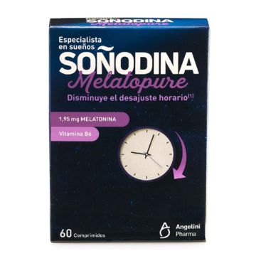 Angelini Soñodina Melatopure 1.95mg Melatonina 60 Comp Angelini Soñodina Melatopure 1.95mg Melatonina 60 Comp