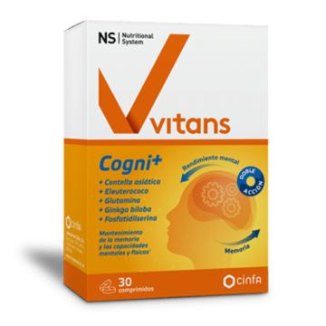Nutritional System Vitans Cogni+ Energia 30Comp