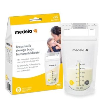 Medela Bolsas Almacenamiento Leche Materna 25 Uds Medela Bolsas Almacenamiento Leche Materna 25 Uds