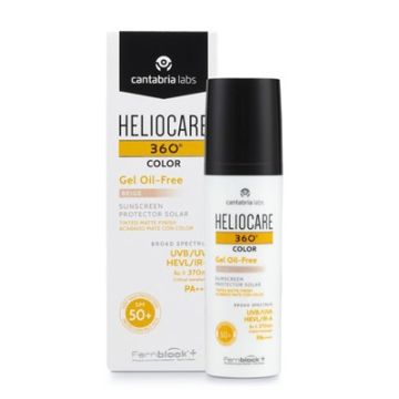 Heliocare 360º Color Gel Oil Free Solar Beige Spf50+ 50ml Heliocare 360º Color Gel Oil Free Solar Beige Spf50+ 50ml