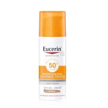 Eucerin Solar Photoaging Control Spf 50+ CC Creme Color Tono Medio 50ml