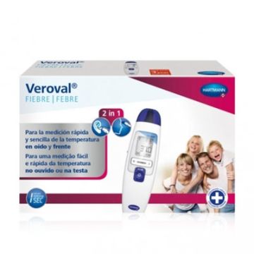 Hartmann Thermoval Fiebre Termometro Infrarrojo Oido y Frente