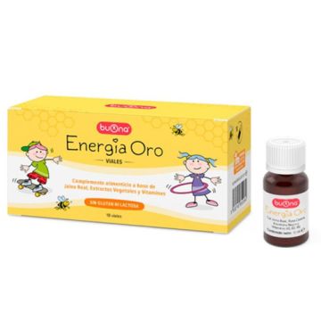 Buona Energia Oro Jalea Real y Vitaminas 10 Viales Buona Energia Oro Jalea Real y Vitaminas 10 Viales