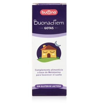 Buona Diem Sueño Melatonina Gotas 20ml Buona Diem Sueño Melatonina Gotas 20ml