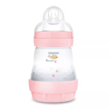 Mam Easy Start Biberon Anticolico Tetina Silicona Rosa 0m+ 160ml